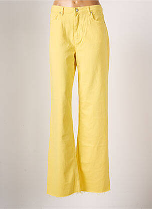 Pantalon large jaune R.DISPLAY pour femme