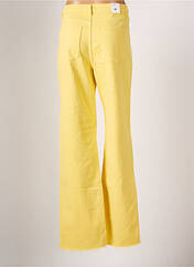 Pantalon large jaune R.DISPLAY pour femme seconde vue