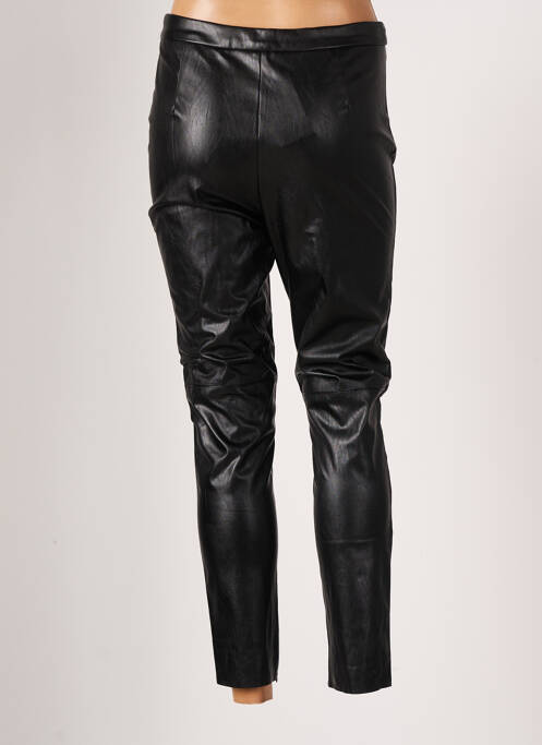 Pantalon 7/8 taille haute taille haute noir SEASON femme