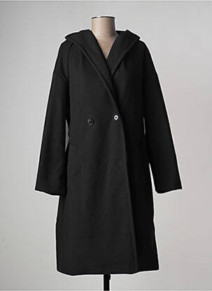 Manteau long noir MANGANO pour femme
