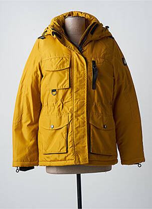 Parka manches longues a capuche jaune MARINA YACHTING femme