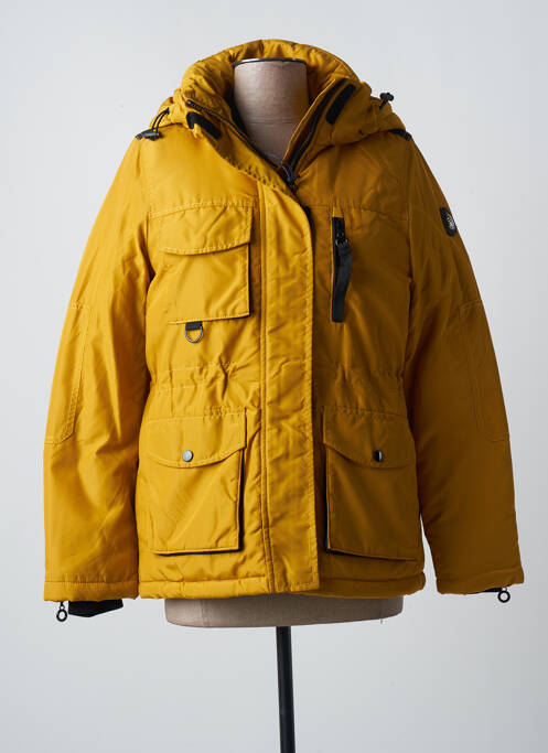 Parka manches longues a capuche jaune MARINA YACHTING femme