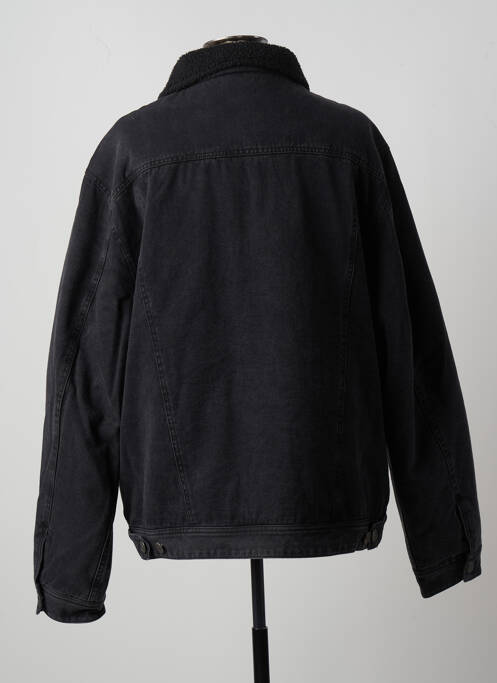 Veste en jean coupe droite noir BONOBO homme