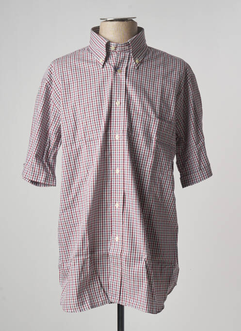 Chemise manches courtes coupe cintrée blanc FABIO INGHIRAMI homme
