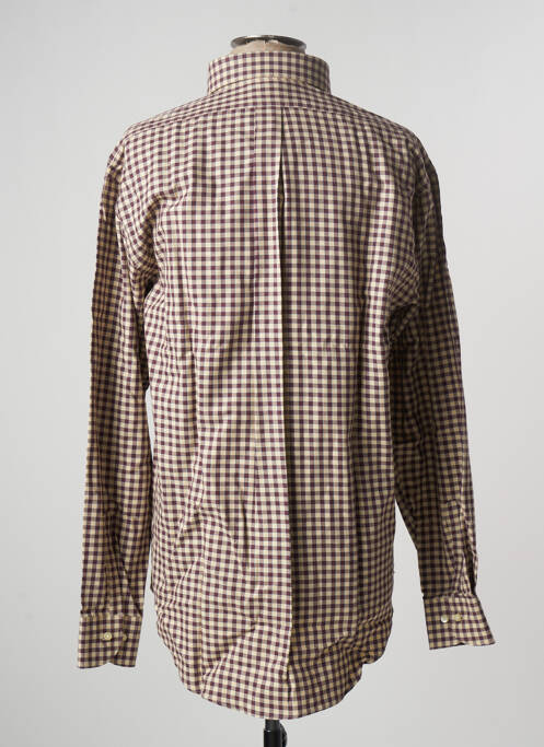 Chemise manches longues beige FABIO INGHIRAMI pour homme