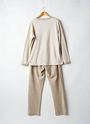 Pyjama beige VANIA pour femme seconde vue
