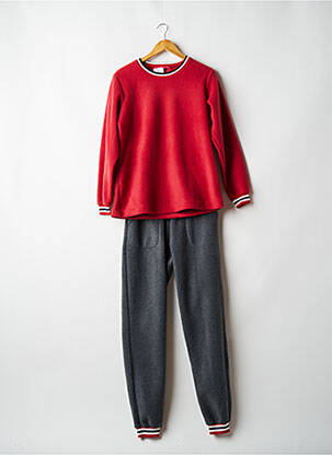 Pyjama rouge VANIA pour femme