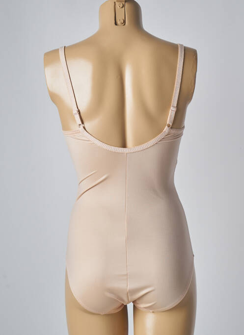 Body lingerie fermeture agrafe beige CHANTELLE femme