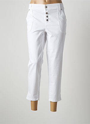 Pantalon 7/8 blanc FUEGO WOMAN pour femme