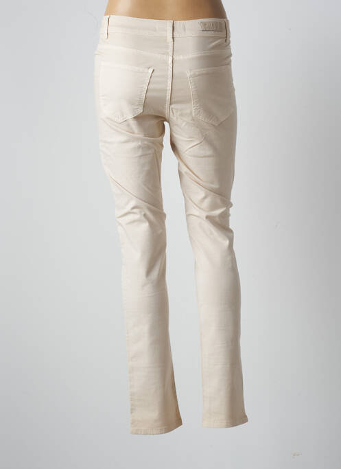 Pantalon droit beige FRED SABATIER pour femme