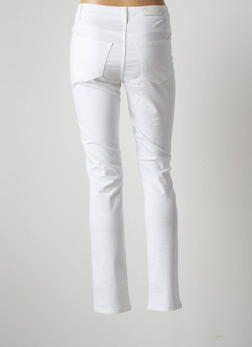 Pantalon droit blanc FRED SABATIER pour femme