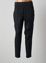 Pantalon droit taille haute taille haute noir MARC AUREL femme
