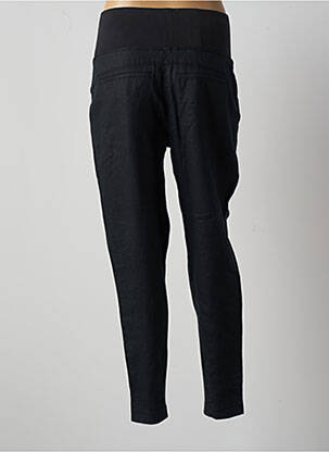 Pantalon droit taille haute taille haute noir MARC AUREL femme