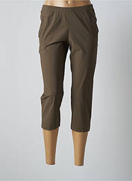 Pantacourt stretch taille normale vert MERI & ESCA femme