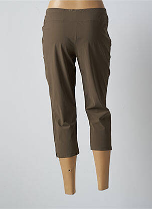 Pantacourt stretch taille normale vert MERI & ESCA femme