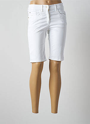 Bermuda taille normale taille normale blanc ZERRES femme
