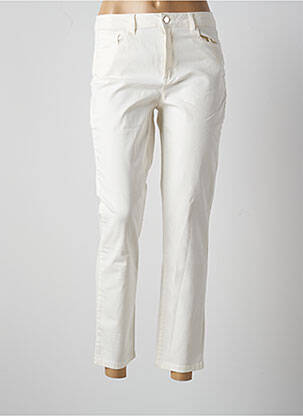 Pantalon droit blanc ANANKE pour femme