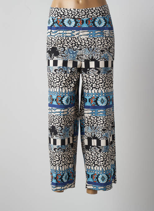 Pantalon large bleu LEO & UGO pour femme