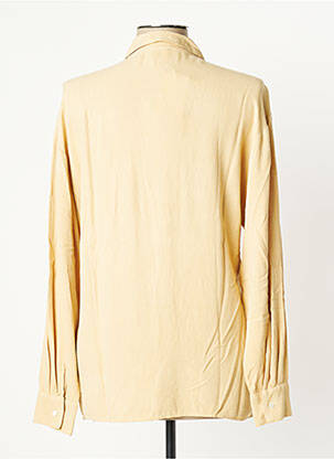 Chemisier poches poitrine manches longues beige LEÏ-1984 femme