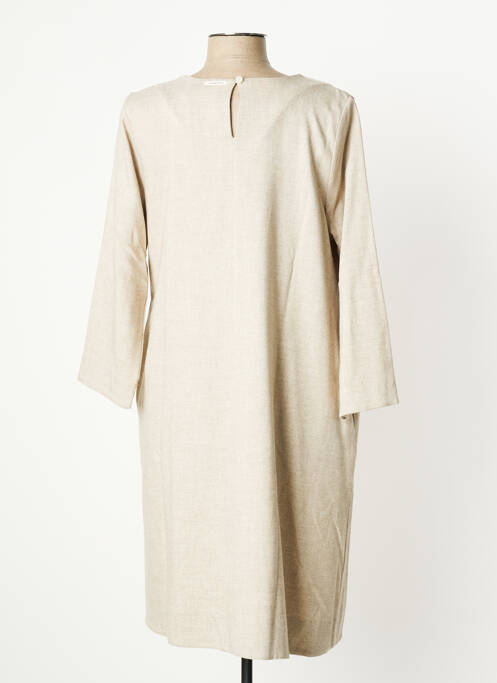 Robe mi-longue beige HUMILITY pour femme