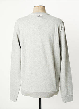 Sweat-shirt manches longues manches longues gris LEE COOPER homme