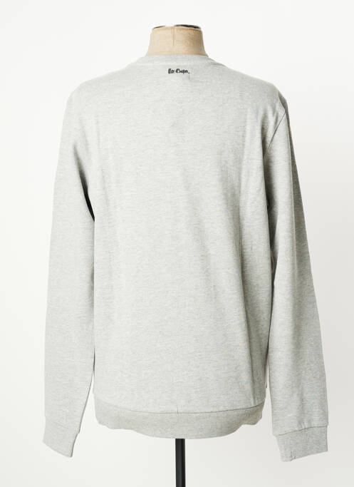 Sweat-shirt gris LEE COOPER pour homme