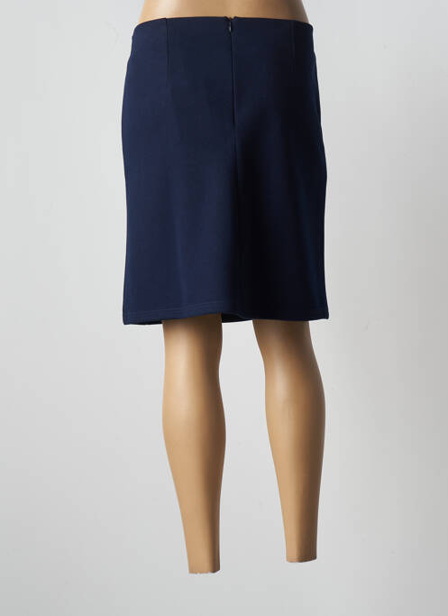 Jupe mi-longue bleu MAE MAHE pour femme