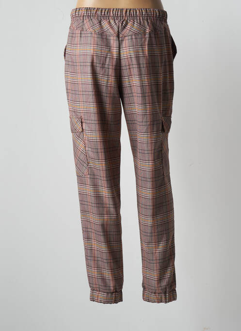 Pantalon droit marron BANANA MOON pour femme