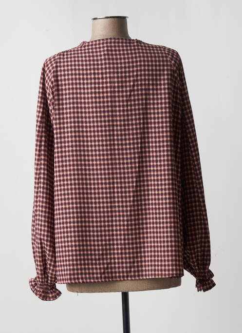 Blouse marron JANE WOOD pour femme