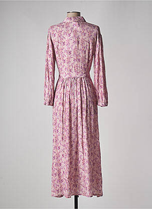 Robe longue manches longues manches longues rose WEEKEND MAXMARA femme