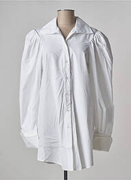 Robe courte manches longues manches longues blanc SPORTMAX femme