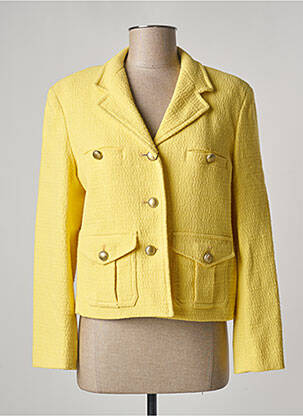 Blazer poches jaune WEEKEND MAXMARA femme