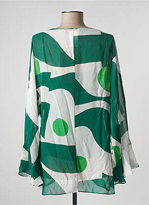 Tunique manches longues légère et transparente vert MAX MARA femme