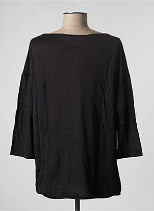 Top col rond manches 3/4 noir MAX MARA femme