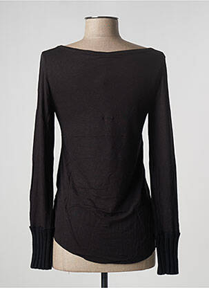 Top stretch manches longues noir PIER ANTONIO GASPARI femme