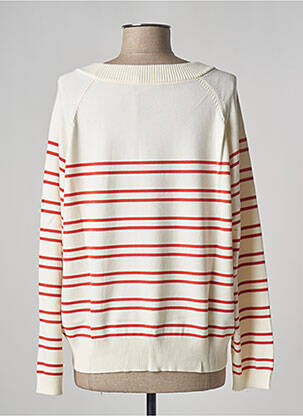 Pull resserrée sur le bas manches longues beige WEEKEND MAXMARA femme