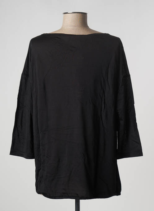 Top tissage jersey manches 3/4 noir MAX MARA femme