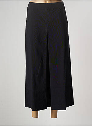 Pantalon 7/8 taille haute taille haute noir PIER ANTONIO GASPARI femme