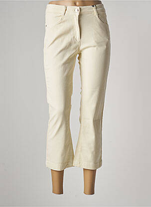 Pantalon 7/8 stretch taille normale beige PENNYBLACK femme