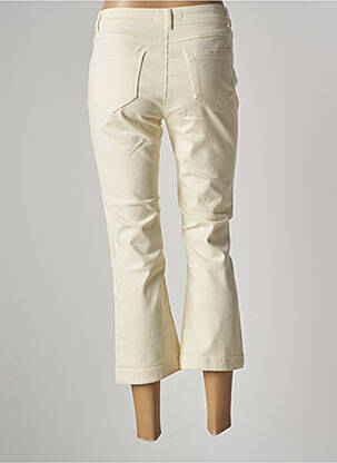 Pantalon 7/8 stretch taille normale beige PENNYBLACK femme