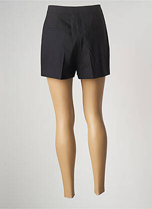 Short taille à pinces taille haute noir MAX MARA femme