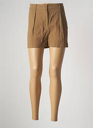 Short taille à pinces taille haute marron SPORTMAX femme