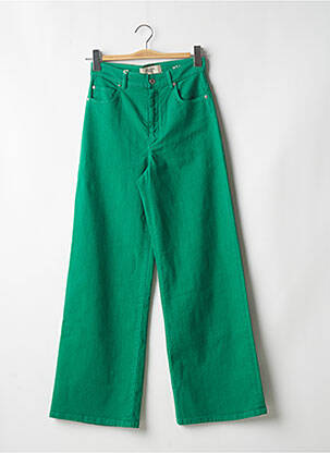 Jeans coupe large sélection denim taille haute vert WEEKEND MAXMARA femme