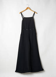 Combi-pantalon fermeture zippée au dos fines bretelles noir MAX MARA femme