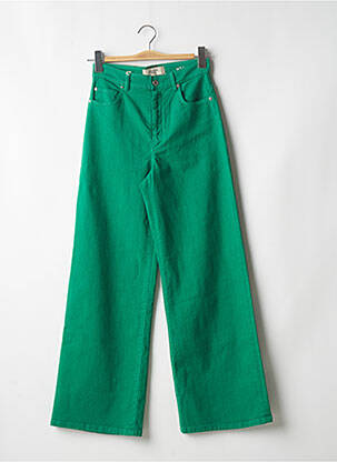 Jeans coupe large vert WEEKEND MAXMARA pour femme