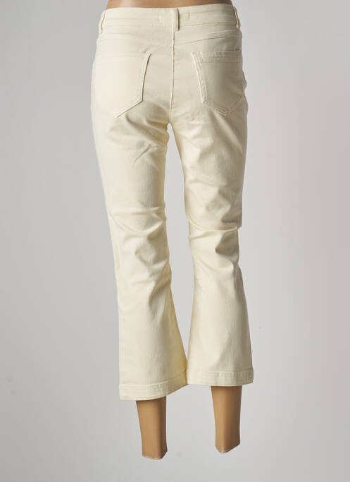 Pantalon 7/8 stretch taille normale beige PENNYBLACK femme