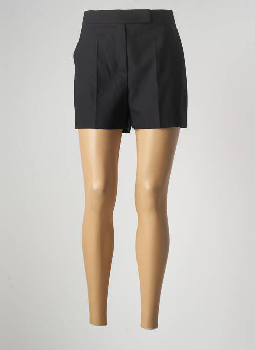 Short taille à pinces taille haute noir MAX MARA femme