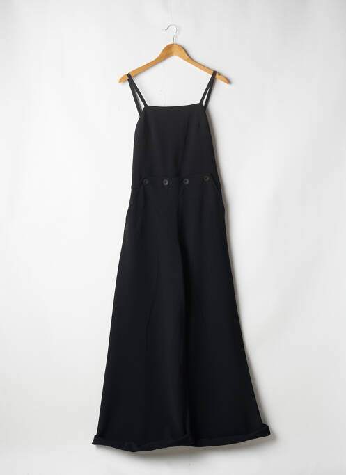 Combi-pantalon poches fines bretelles noir MAX MARA femme