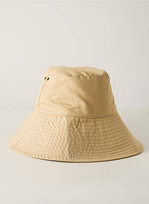 Chapeau forme bob beige WEEKEND MAXMARA femme