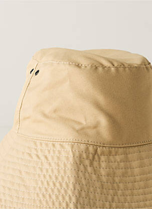 Chapeau forme bob beige WEEKEND MAXMARA femme